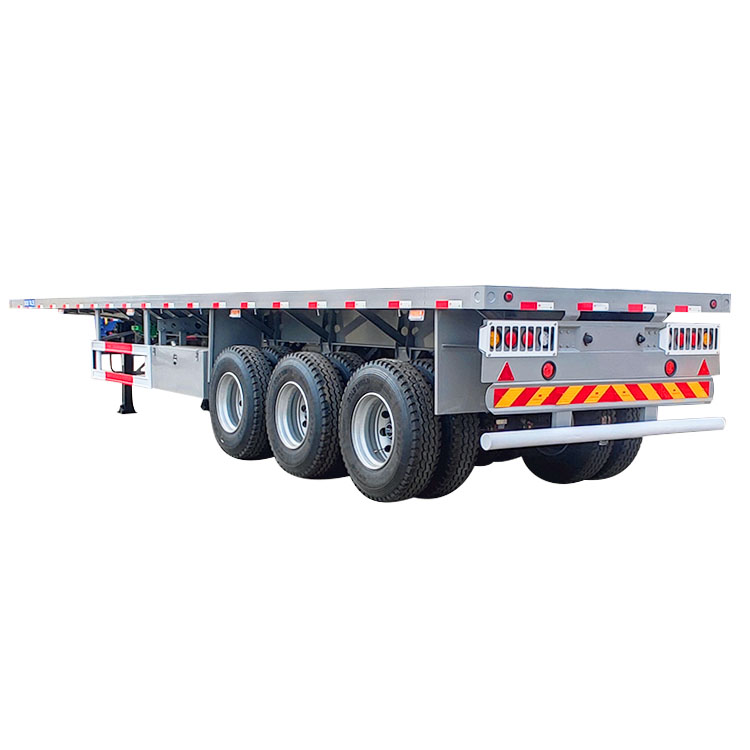 3 Axle 40 Foot Flatbed Trailer