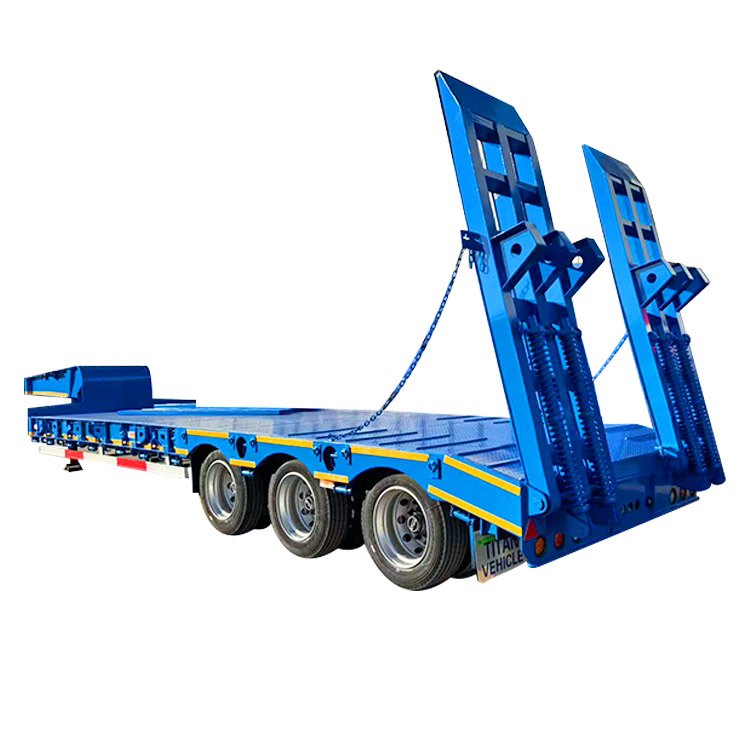 3 Axle 60 Ton Low Bed Trailer