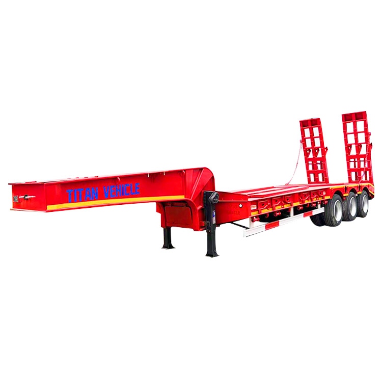 3 Axle Semi Low Bed Trailer