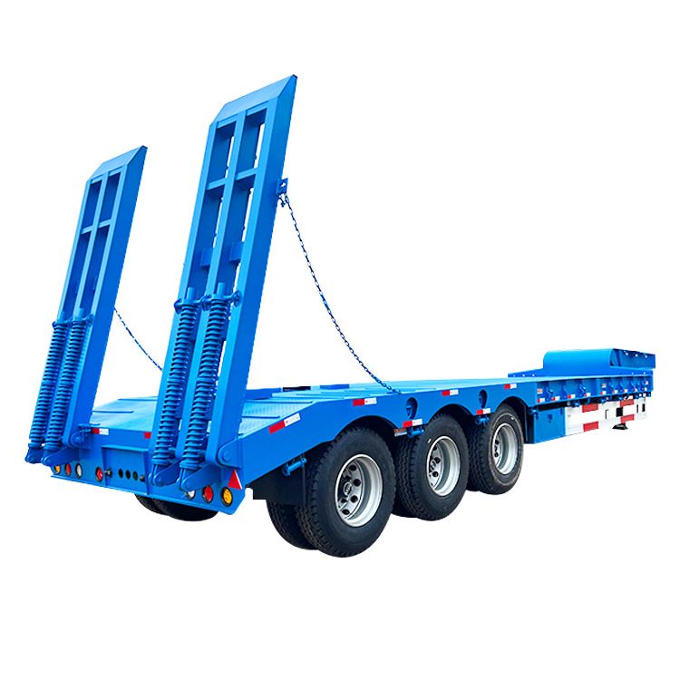3 Axle Low Bed Semi Trailer