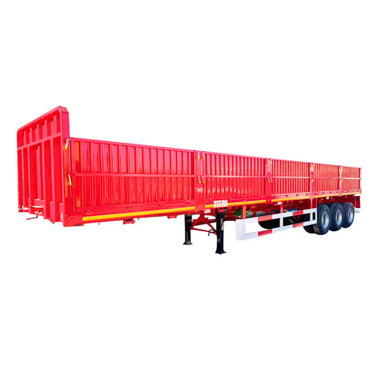 3 Axle Side Wall Semi Trailer