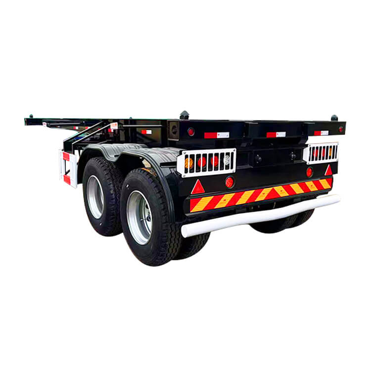 2 Axle 20 Ft Container Trailer