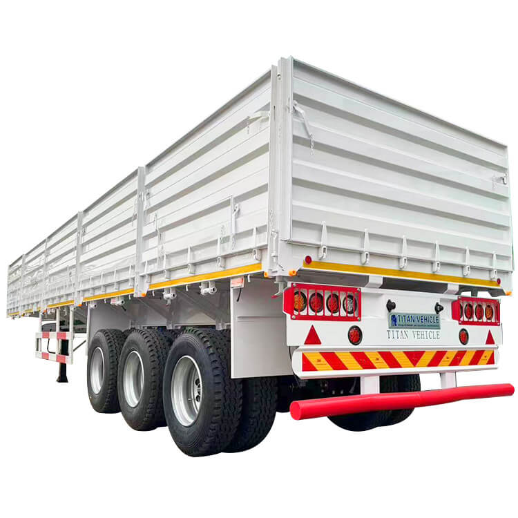 Lithium Ore Transport Side Wall Trailer