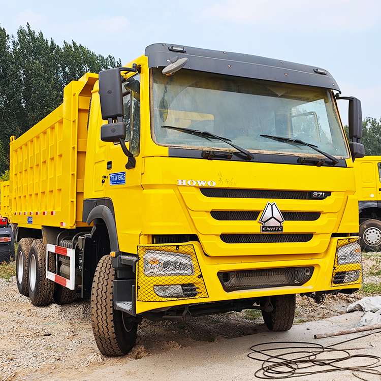 2nd Hand 6x4 Sinotruk Howo Dump Truck