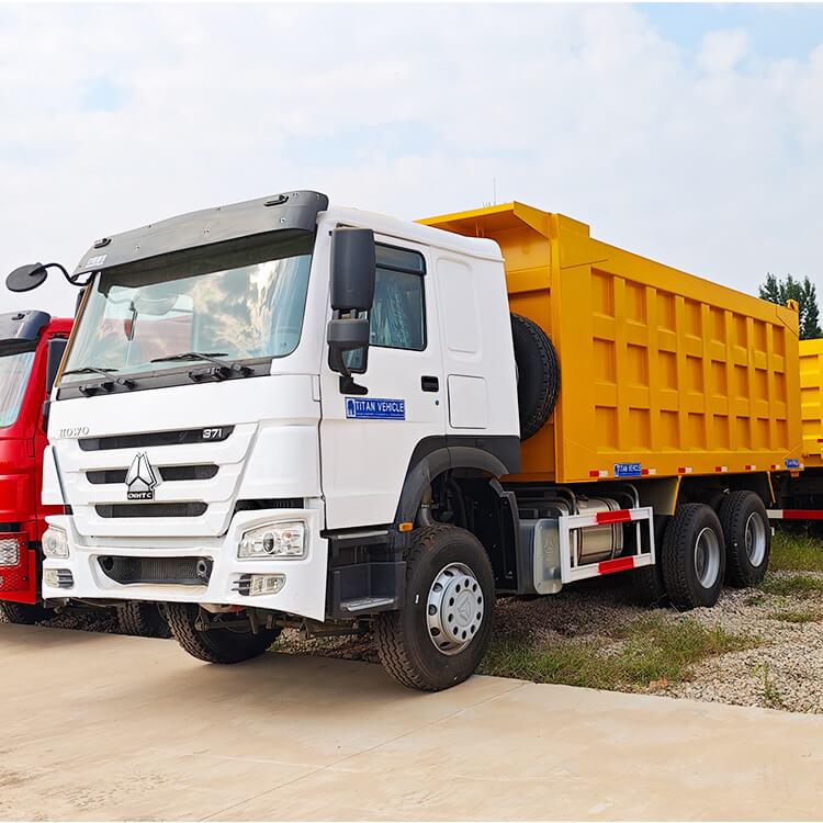 Sino Howo 371 Used Dump Trucks