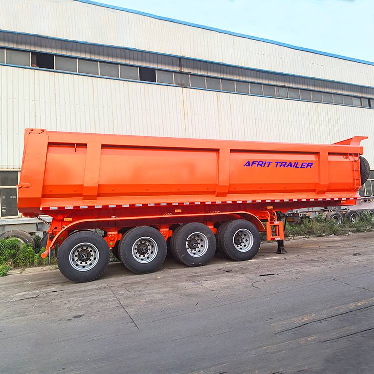 Afrit 4 Axle End Tipper Trailer