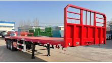3 Axle Flatbed Trailer