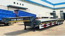 60 ton Gooseneck Low Bed Trailer