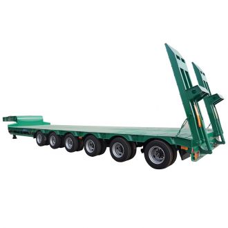 100 Ton Drop Deck Semi Trailer