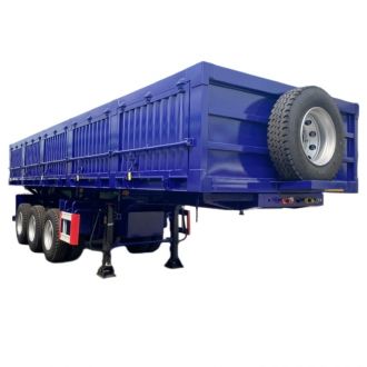 3 Axle 34 Ton Side Tipper Semi Trailer