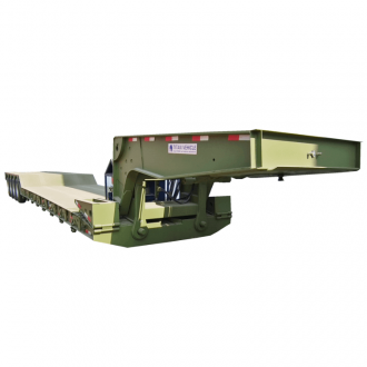 4 Axle 80 Ton Removable Gooseneck Trailer