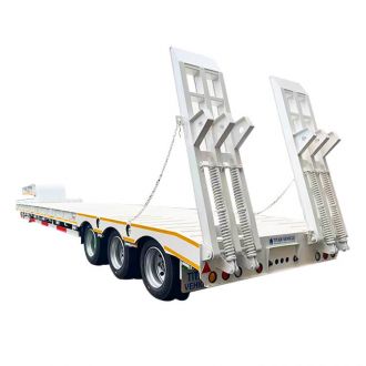 Tri Axle Tractor Low Loader Trailer