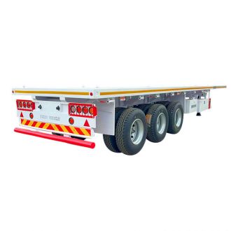 3 Axle 60ton Flatbed Trailer