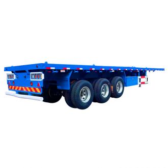 3 Axle 40 Ft Flatbed Trailer