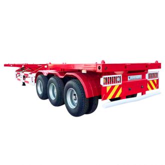 3 Axle Container Skeletal Trailer