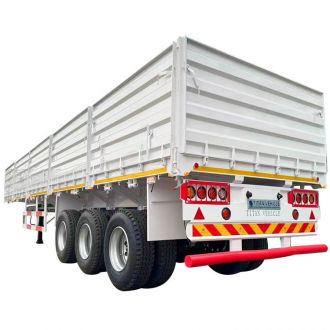 Lithium Ore Transport Side Wall Trailer