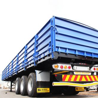 Henred Dropsides Tri Axle Trailer