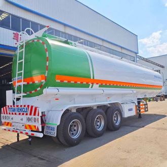 3 Axle Diesel Fuel Tanker Trailer