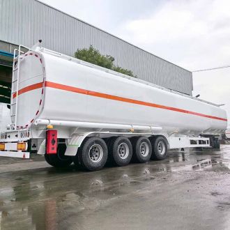 4 Axle 80 cbm Fuel Tanker Semi Trailer