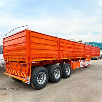3 Axle Cargo Transport Side Wall Trailer