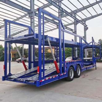 Double Deck Steel Multi Car Hauler Trailer