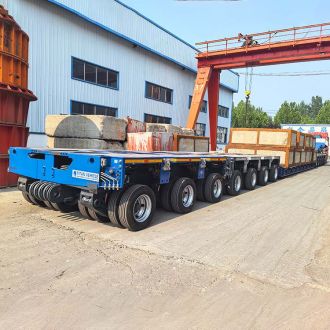 goldhofer self propelled modular transporter