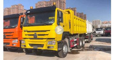 HOWO 371 Tipper Truck in Zimbabwe