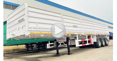 3 Axle Side Wall Trailer for Sale in Zimbabwe