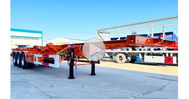 Tri Axle Skeletal Trailer