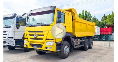 U Shape Howo 430 6x4 Dump Truck